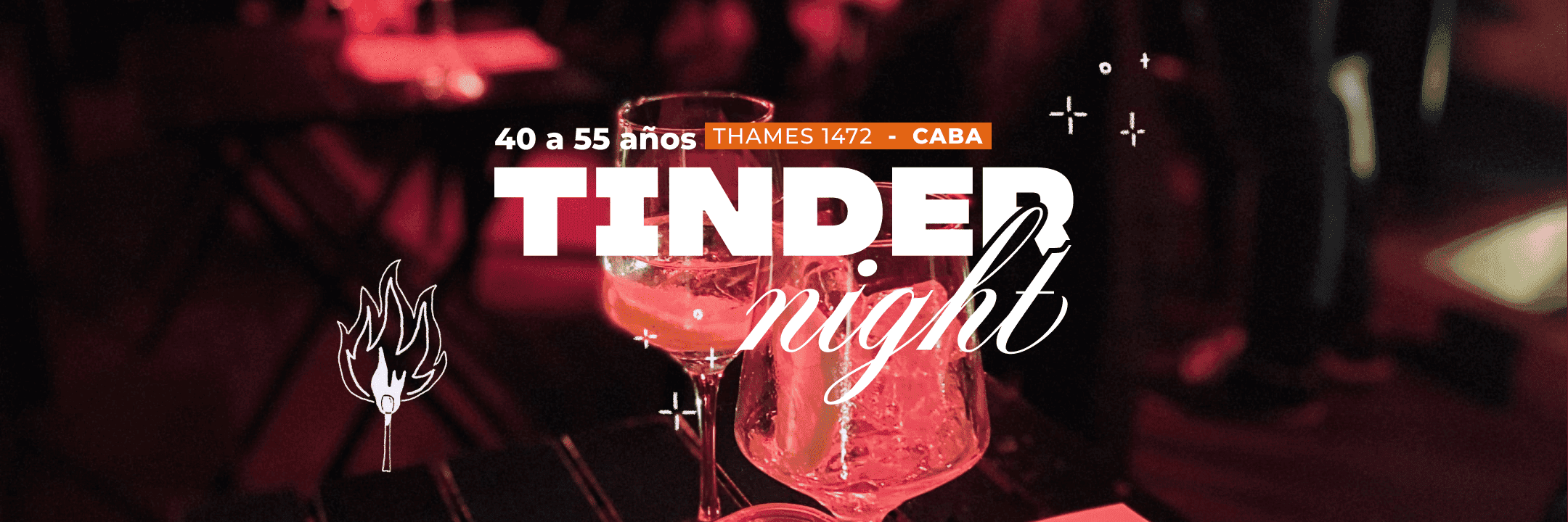 tinder night (+40) +  dj set + cóctel 
